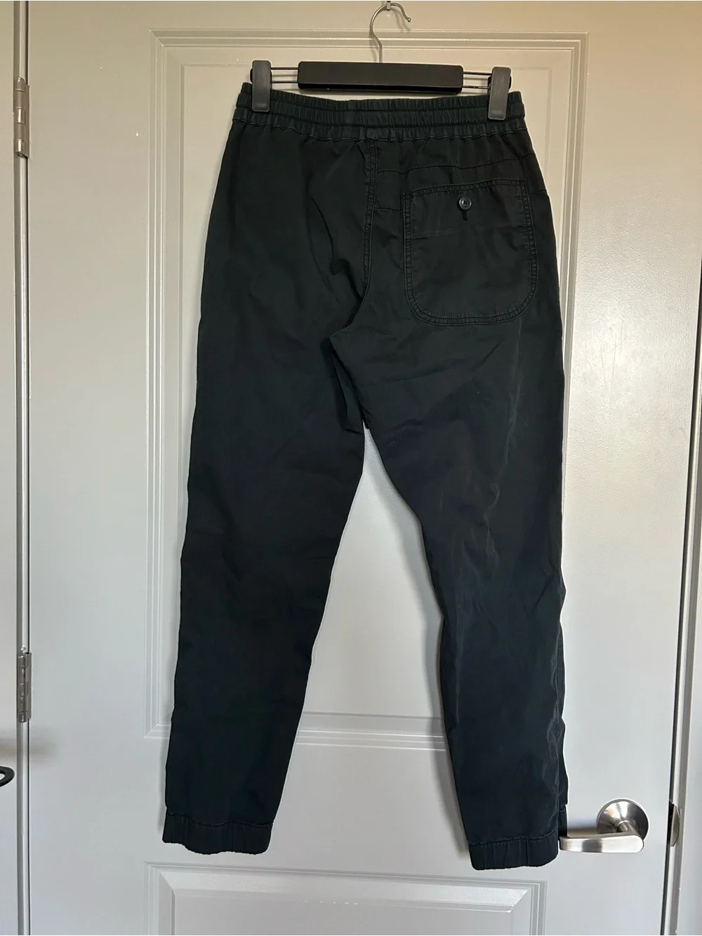 J. Crew Men's Black Drawstring Jogger Pants